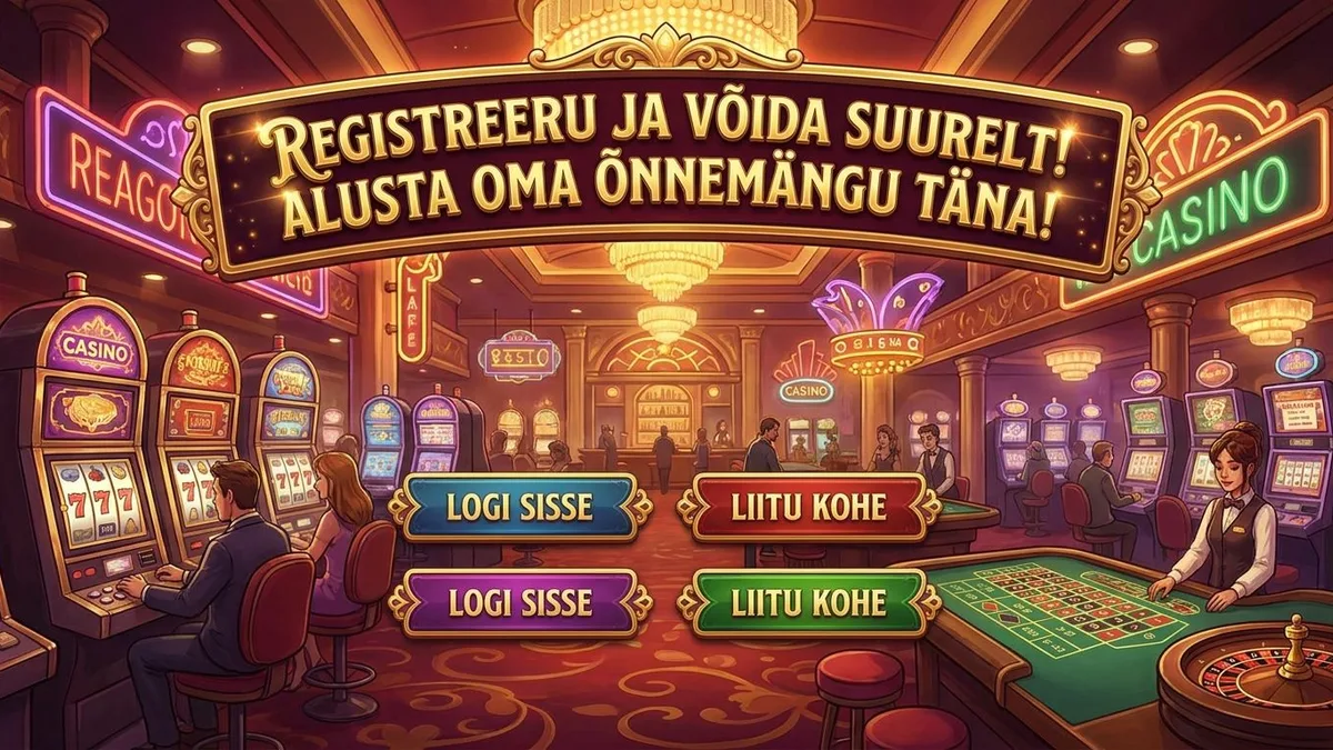 Registreeru boonusega